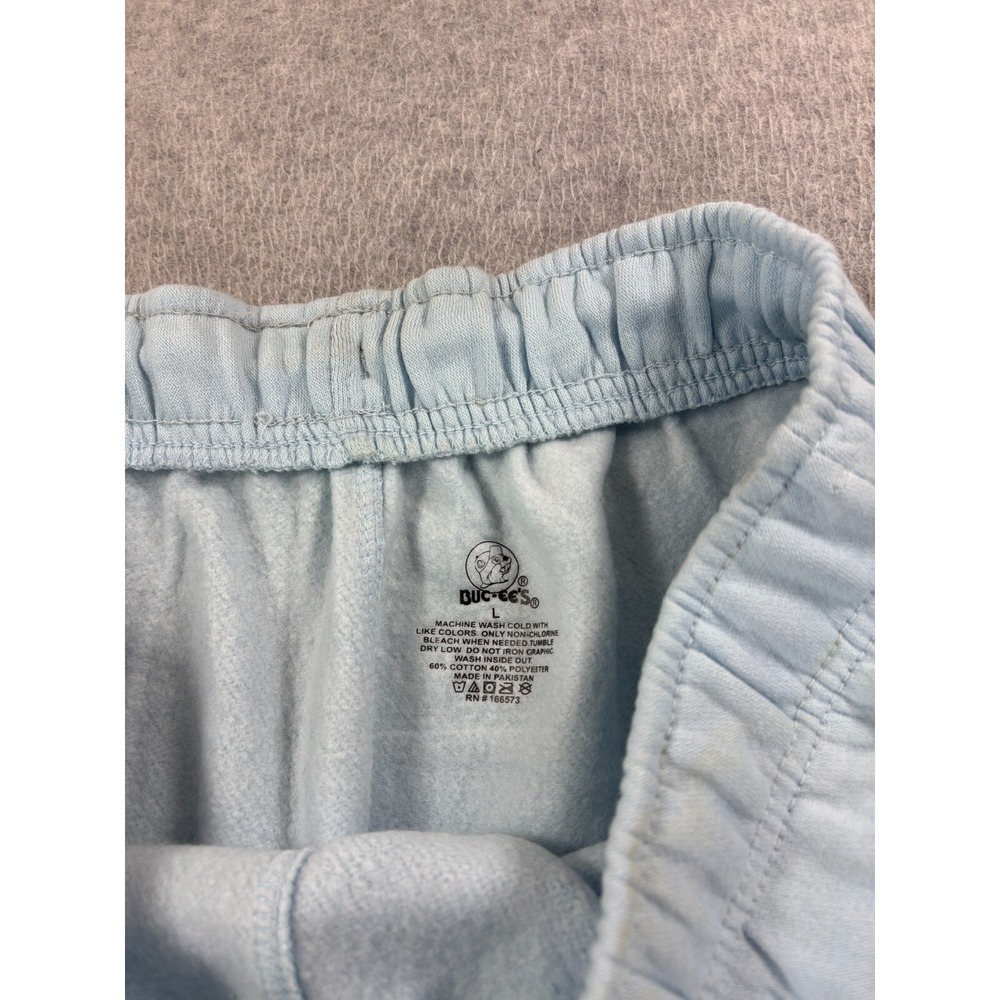 Buc-ees Cotton Blend Logo Athletic Jogger Sweatpants (Men's‎ Large) Blue - Picture 4 of 11